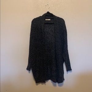 NEW Dark Grey Hollister Long Sleeve Cardigan